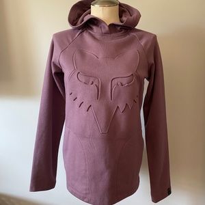 Fox Racing Pullover Hoodie Burgundy Women's Size XS